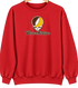 Western Michigan Stealie Premium Unisex Crewneck — Red