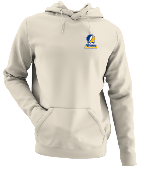 Western New England Stealie Premium Unisex Hoodie — Design: Western New England College — Sand
