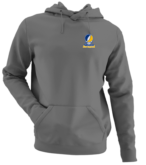 Western New England Stealie Premium Unisex Hoodie — Design: Western New England College — Charcoal