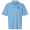 Western New England Stealie Premium Unisex Polo — Design: Western New England College — Blue