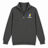Western New England Stealie Premium Unisex Quarter-Zip — Design: Western New England College — Charcoal