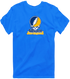 Western New England Stealie Premium Unisex T-Shirt — Design: Western New England College — Royal