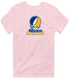 Western New England Stealie Premium Unisex T-Shirt — Design: Western New England College — Light Pink