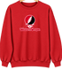 Western Oregon Stealie Premium Unisex Crewneck — Design: Western Oregon University — Red