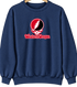 Western Oregon Stealie Premium Unisex Crewneck — Design: Western Oregon University — Navy