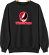 Western Oregon Stealie Premium Unisex Crewneck — Design: Western Oregon University — Black