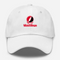 Western Oregon Stealie Premium Unisex Dad Hat — Design: Western Oregon University — White