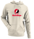 Western Oregon Stealie Premium Unisex Hoodie — Design: Western Oregon University — Sand