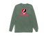 Western Oregon Stealie Premium Unisex Long-Sleeve — Design: Western Oregon University — Light Green