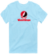 Western Oregon Stealie Premium Unisex T-Shirt — Design: Western Oregon University — Light Blue