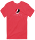 Western Oregon Stealie Premium Unisex T-Shirt — Design: Western Oregon University — Heather Red