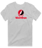 Western Oregon Stealie Premium Unisex T-Shirt — Design: Western Oregon University — Sport Grey