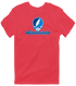 Western Washington Stealie Premium Unisex T-Shirt — Design: Western Washington University — Heather Red