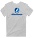 Western Washington Stealie Premium Unisex T-Shirt — Design: Western Washington University — Sport Grey