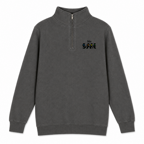 The Bears - Life is dead.® - Premium Grateful Dead Quarter-Zip Pullover - Charcoal - 6