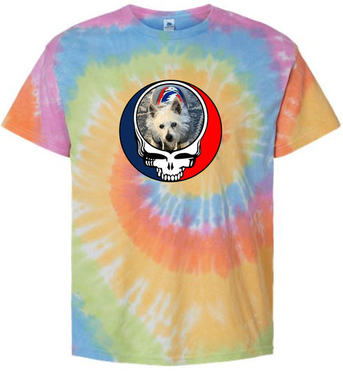 1716 - Custom Stealie Tie-Dye