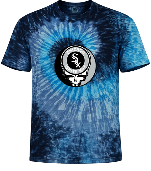 Chicago White Sox Stealie Tie-Dye T-Shirt