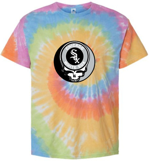 Chicago White Sox Stealie Tie-Dye T-Shirt
