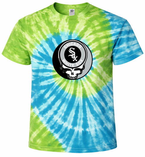 Chicago White Sox Stealie Tie-Dye T-Shirt