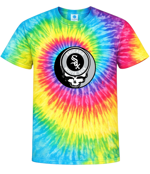 Chicago White Sox Stealie Tie-Dye T-Shirt