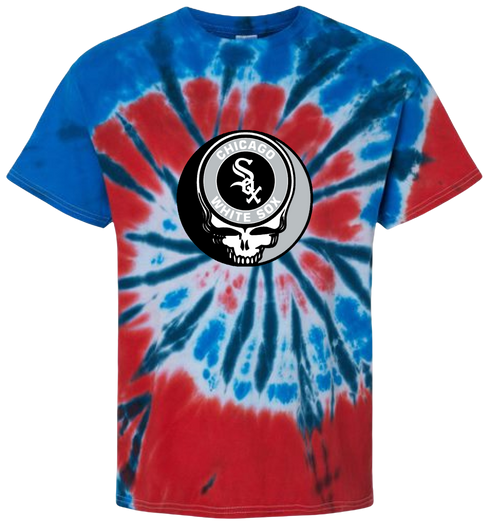 Chicago White Sox Stealie Tie-Dye T-Shirt