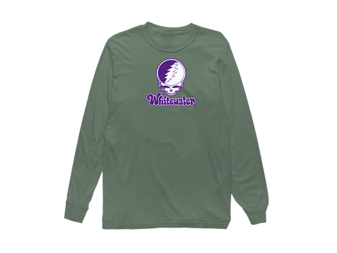 Whitewater Stealie Premium Unisex Long-Sleeve — Design: Wisconsin-Whitewater University of — Light Green