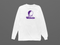 Whitewater Stealie Premium Unisex Long-Sleeve — Design: Wisconsin-Whitewater University of — White