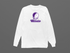 Whitewater Stealie Premium Unisex Long-Sleeve — Design: Wisconsin-Whitewater University of — White