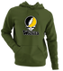 Wichita Stealie Premium Unisex Hoodie — Design: Wichita State University — Military Green