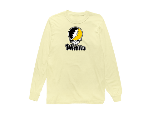 Wichita Stealie Premium Unisex Long-Sleeve — Design: Wichita State University — Butter