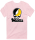 Wichita Stealie Premium Unisex T-Shirt — Design: Wichita State University — Light Pink