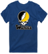 Wichita Stealie Premium Unisex T-Shirt — Design: Wichita State University — Navy