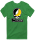 Wichita Stealie Premium Unisex T-Shirt — Design: Wichita State University — Irish Green