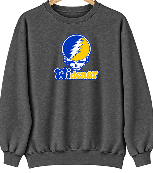 Widener Stealie Premium Unisex Crewneck — Design: Widener University — Dark Heather