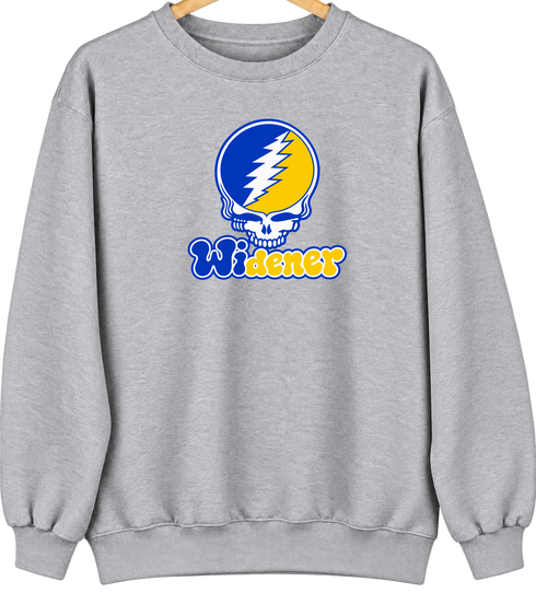 Widener Stealie Premium Unisex Crewneck — Design: Widener University — Sport Grey