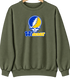 Widener Stealie Premium Unisex Crewneck — Design: Widener University — Military Green