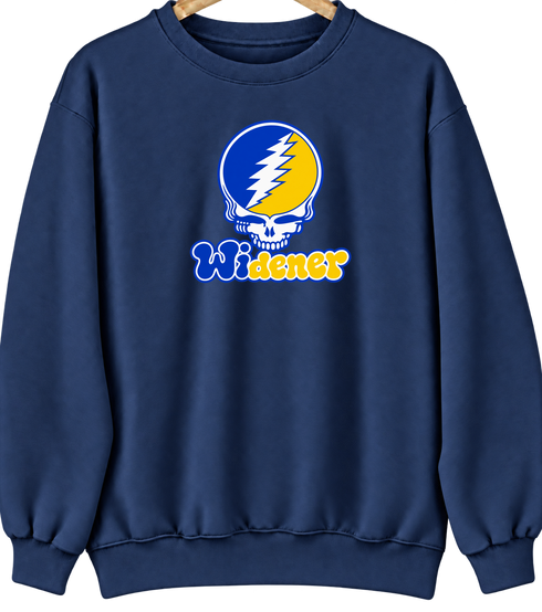 Widener Stealie Premium Unisex Crewneck — Design: Widener University — Navy