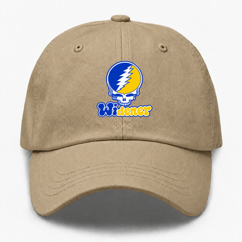 Widener Stealie Premium Unisex Dad Hat — Design: Widener University — Khaki