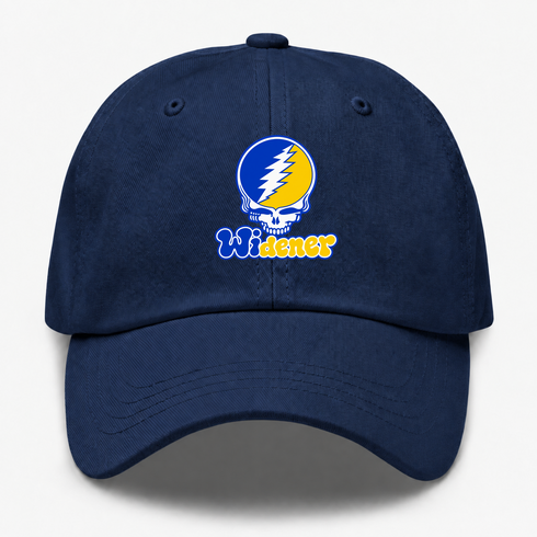 Widener Stealie Premium Unisex Dad Hat — Design: Widener University — Navy