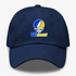 Widener Stealie Premium Unisex Dad Hat — Design: Widener University — Navy