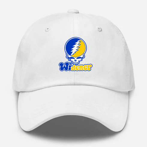 Widener Stealie Premium Unisex Dad Hat — Design: Widener University — White