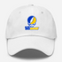 Widener Stealie Premium Unisex Dad Hat — Design: Widener University — White