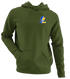 Widener Stealie Premium Unisex Hoodie — Design: Widener University — Military Green