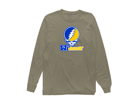 Widener Stealie Premium Unisex Long-Sleeve — Design: Widener University — Sandstone