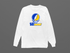Widener Stealie Premium Unisex Long-Sleeve — Design: Widener University — White