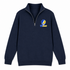 Widener Stealie Premium Unisex Quarter-Zip — Design: Widener University — Navy