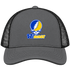 Widener Stealie Premium Unisex Trucker Cap — Design: Widener University — Charcoal/Black
