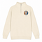 Gettysburg - Premium Grateful Dead Quarter-Zip Pullover - Sand - 1