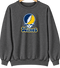 Wilkes Stealie Premium Unisex Crewneck — Design: Wilkes — Dark Heather
