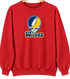 Wilkes Stealie Premium Unisex Crewneck — Design: Wilkes — Red
